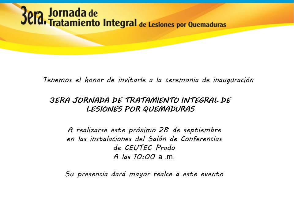 INVITACION 3ERA JORNADA